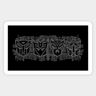 Transformers Circuit Board Sticker